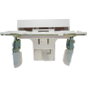 Выключатель 1-клавишный 10А IEK SKANDY SK-V01W арктический белый SK-V10-0-10-K01